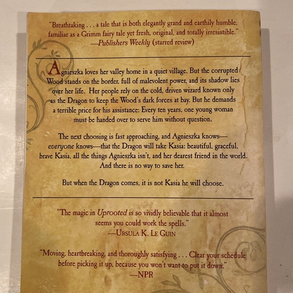 “Uprooted,” Paperback - Picture 2 of 2